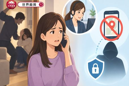 打電話通報家暴事件發生，我會被追蹤電話嗎？