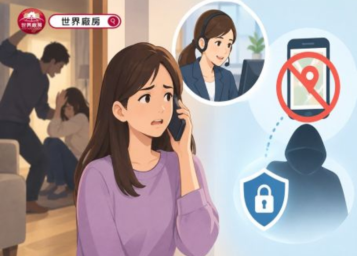 打電話通報家暴事件發生，我會被追蹤電話嗎？