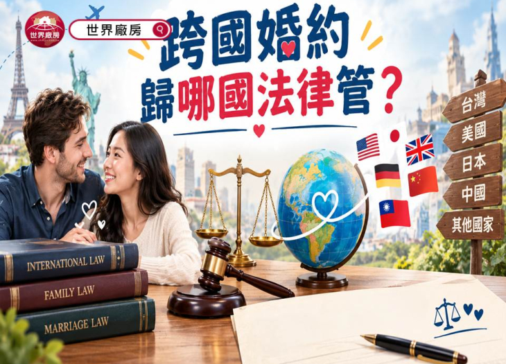 跨國婚約歸哪國法律管？